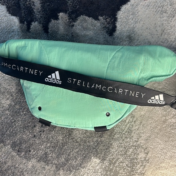 Adidas By Stella McCartney Mint Green Convertible Fanny Backpack - Picture 5 of 8
